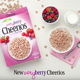 a very berry cheerios ad
