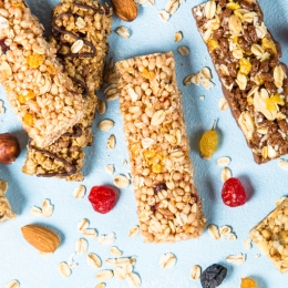 cereal bars and snack bars