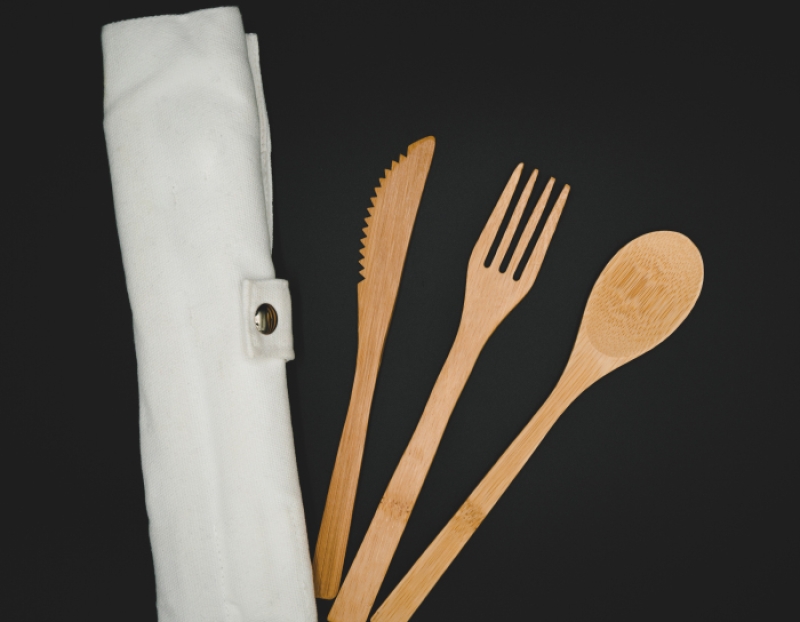 reusable bamboo cutlery