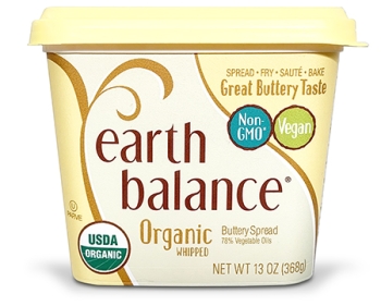 tub of Earth Balance Organic Whipped