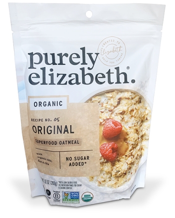 bag of Purely Elizabeth Original Superfood Oatmeal