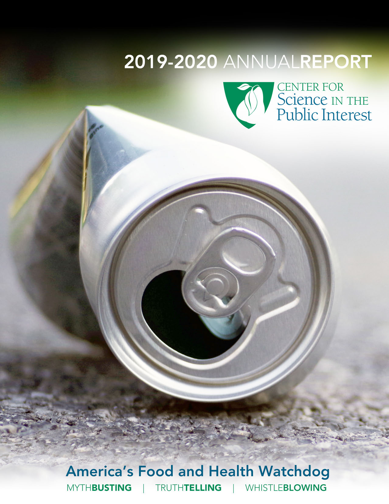The cover of CSPI's 2019 Annual Report