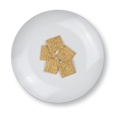 Triscuits: 5 crackers