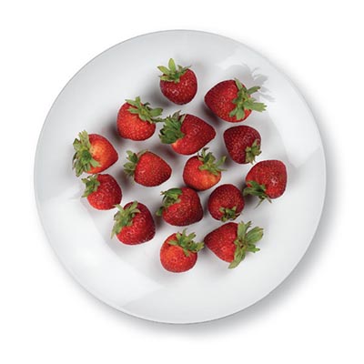 Strawberries: 15 large