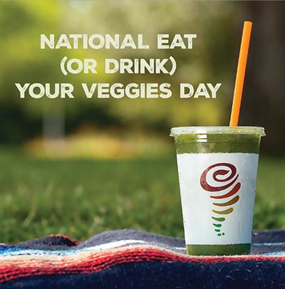 Ignore Jamba's advice. Eat—don't drink—your greens.