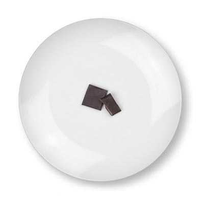 Dark chocolate: 1½ squares