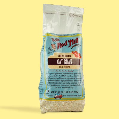 Oat bran: a creamy way to get some soluble  fiber.