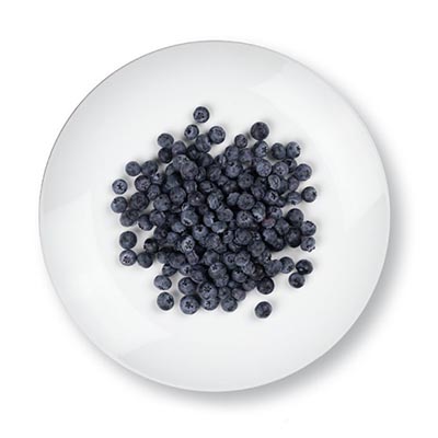 Blueberries: 1¼ cups