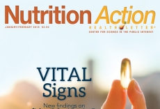 January/February 2019 nutrition action cover