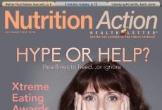 July/august 2016 nutrition action cover