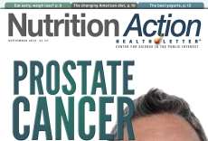 September 2013 nutrition action cover