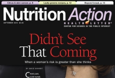 September 2015 nutrition action cover