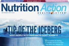 July/august 2014 nutrition action cover