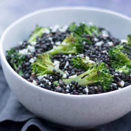 broccoli lentil salad