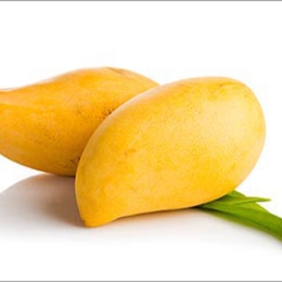 unpeeled honey mangos