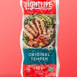 front package of tempeh