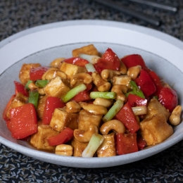 Tofu Cashew Stir-Fry