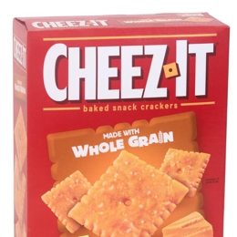 box of Cheez-Its Made with Whole Grain