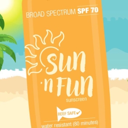 sunscreen bottle