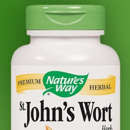 a bottle of st. john's wort