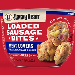 jimmy dean loaded sausage bites