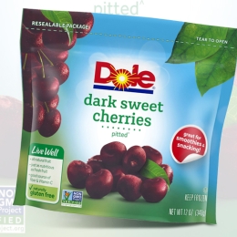 frozen dark sweet cherries