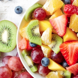 Image of a bowl of mixed fruit