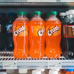 Sugary soft drinks available to children with kids' meals purchase