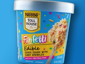 nestle toll house funfetti cookie dough container