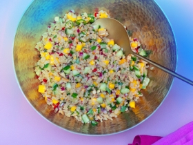 Mango Rice Salad