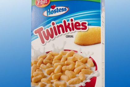 box of Twinkies cereal