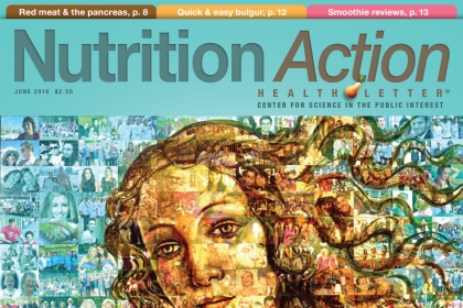 June 2016 nutrition action cover