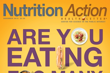 November 2019 nutrition action cover
