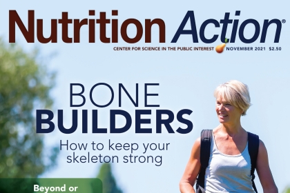 November 2021 nutrition action cover