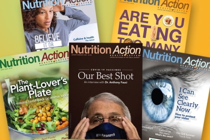 Nutrition Action covers