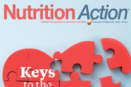 January/February 2022 Nutrition Action cover