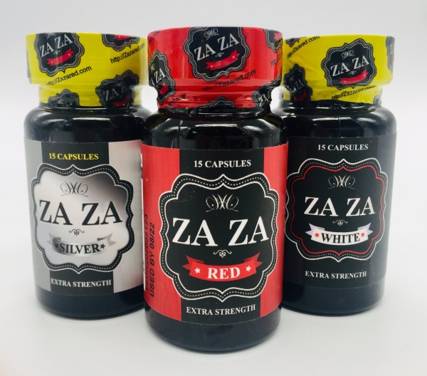 three Za-Za bottles 