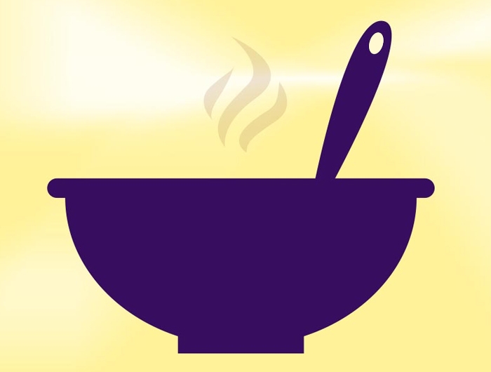 an illustration of a bowl of hot cereal