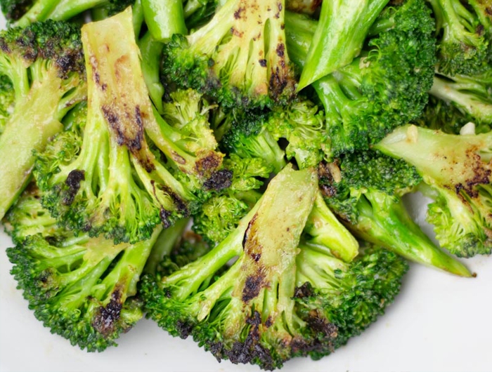 stir-fried broccoli florets