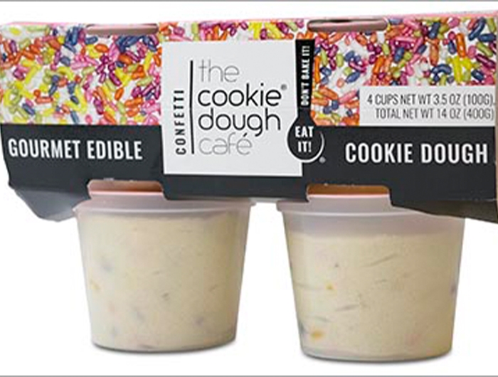 cookie dough containers