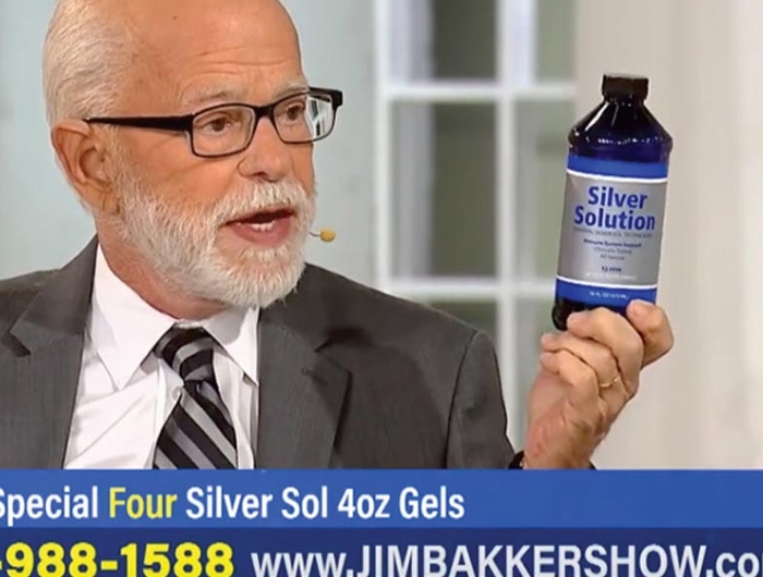 Jim Bakker selling silver solution