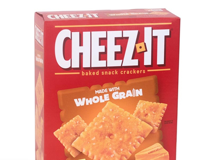 box of Cheez-Its Made with Whole Grain