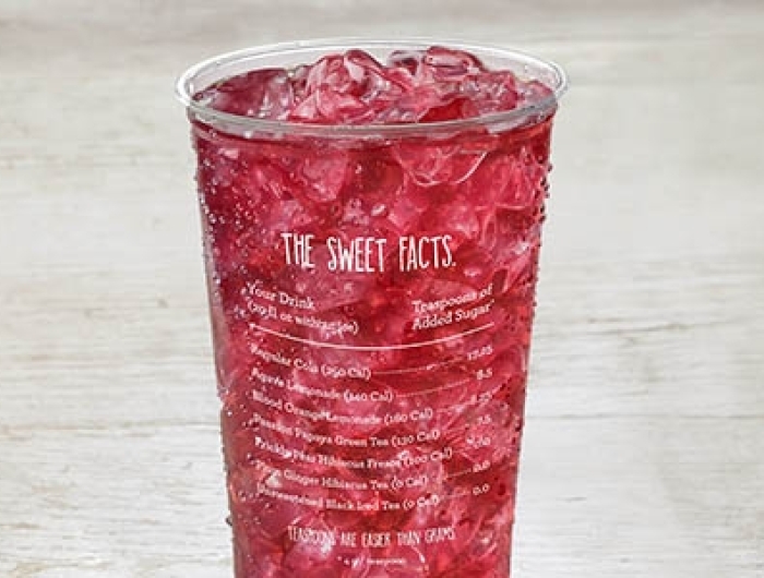 Panera To List Calories, Added Sugars Directly on Beverage Cups