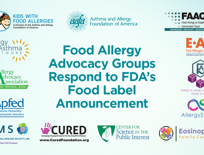 Joint letter to FDA re: temporary flexibility in certain food labeling