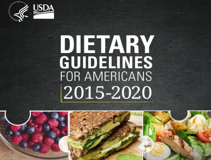 Dietary Guidelines for Americans 2015-2020 Report Briefing