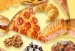 collage of junk food, including pizza, cookies, chips, and ice cream