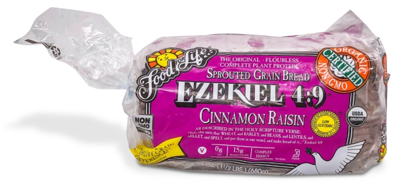 Ezekiel Cinnamon Raisin Bread