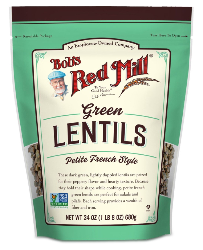 bob's red mill green lentils