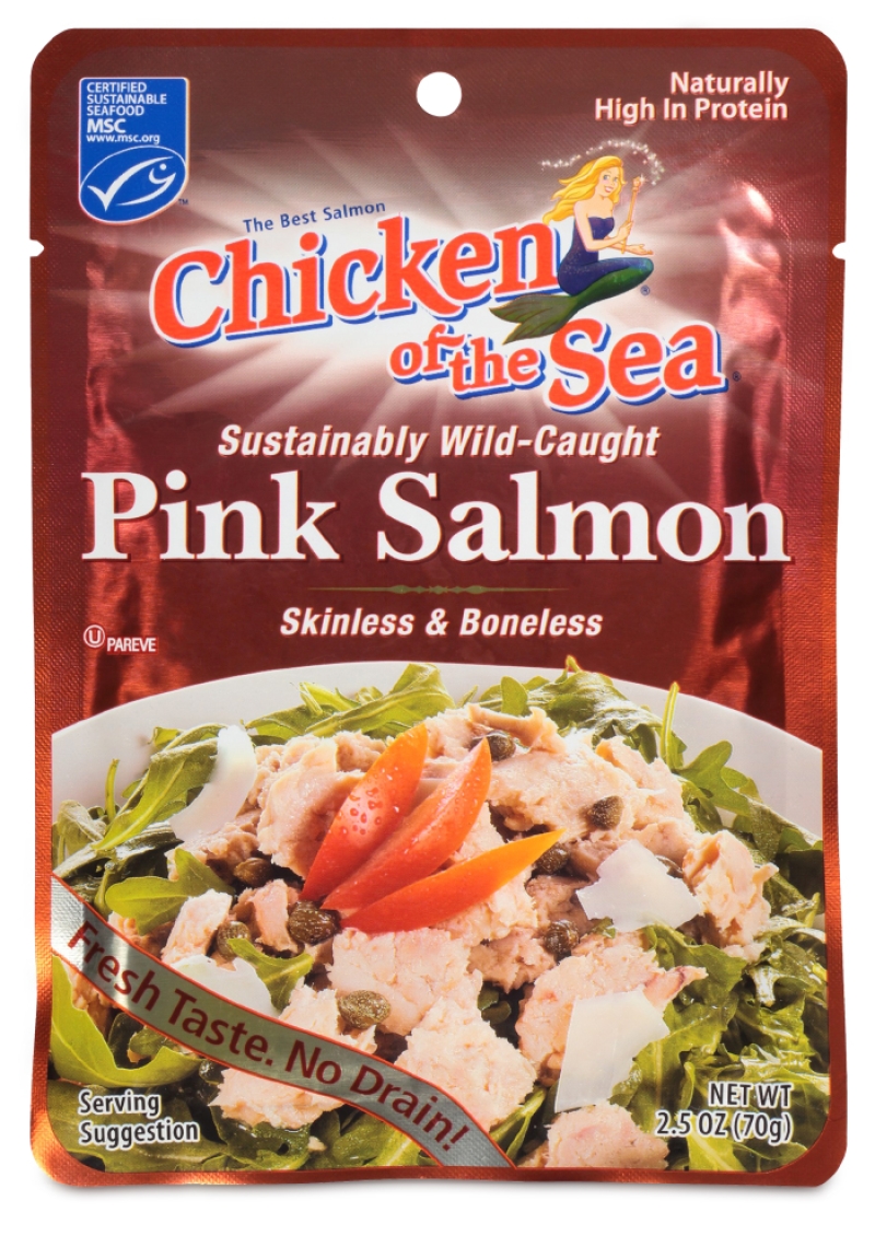 chicken of the sea pink salmon