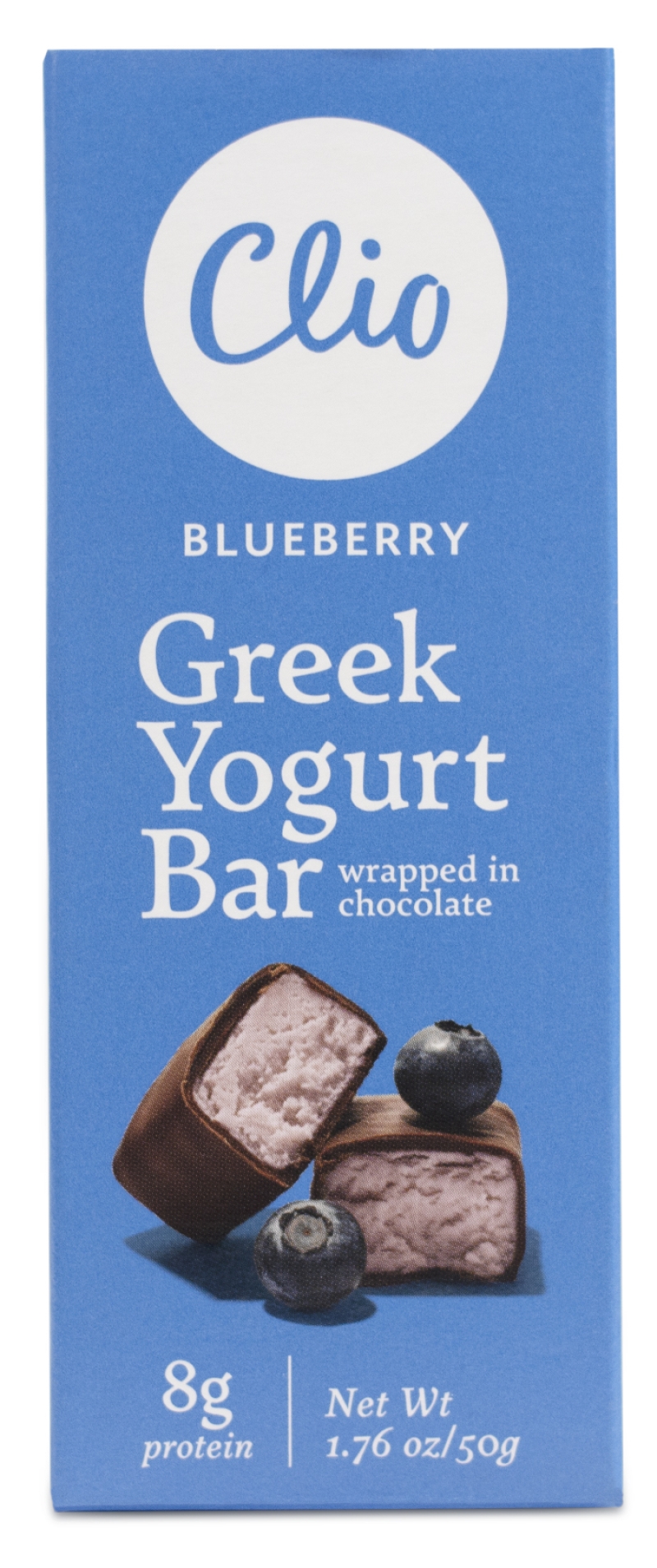 clio blueberry greek yogurt bar